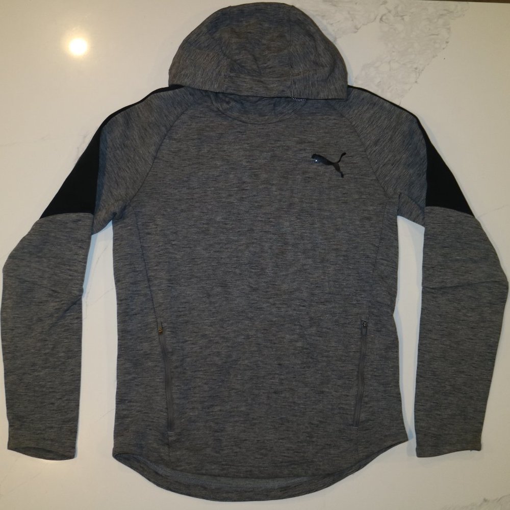 Grey Athletic Puma hoodie
